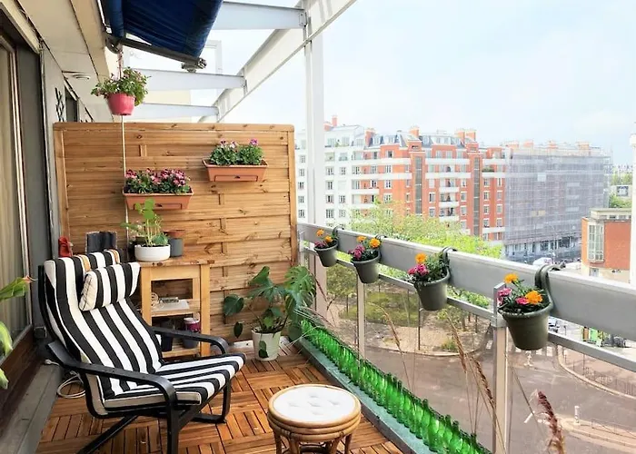 Appartement With Terrace Near Parc Des Princes Stadium In 16th Arr In